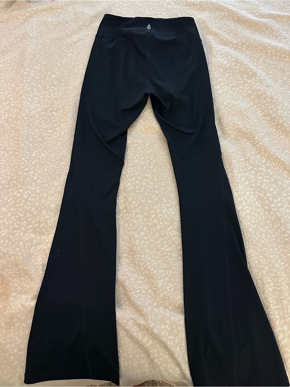 FP Movement by Free People Black Boot Cut Flare Yoga Pants